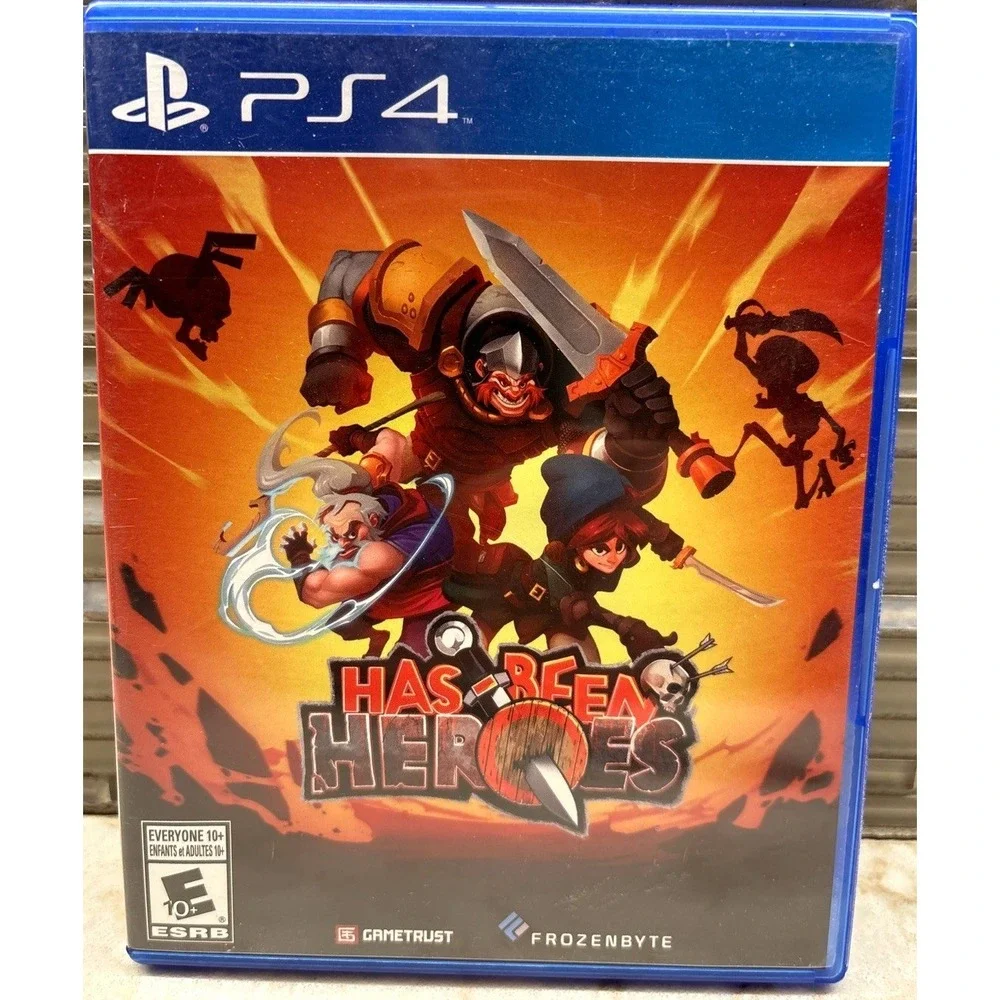 Has Been Heroes‎ PS4 Video Game 1 Player Dual Shock Action Strategy Spells